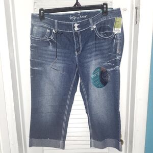 Ariya Jeans Denim Capri